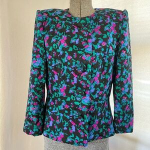 Vintage Raul Blanco silk blazer